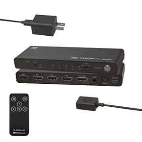 分配器 AVセレクター 本体 Amazon | Fosmon AV セレクター 切替器 3入力1出力 コネクタ 3